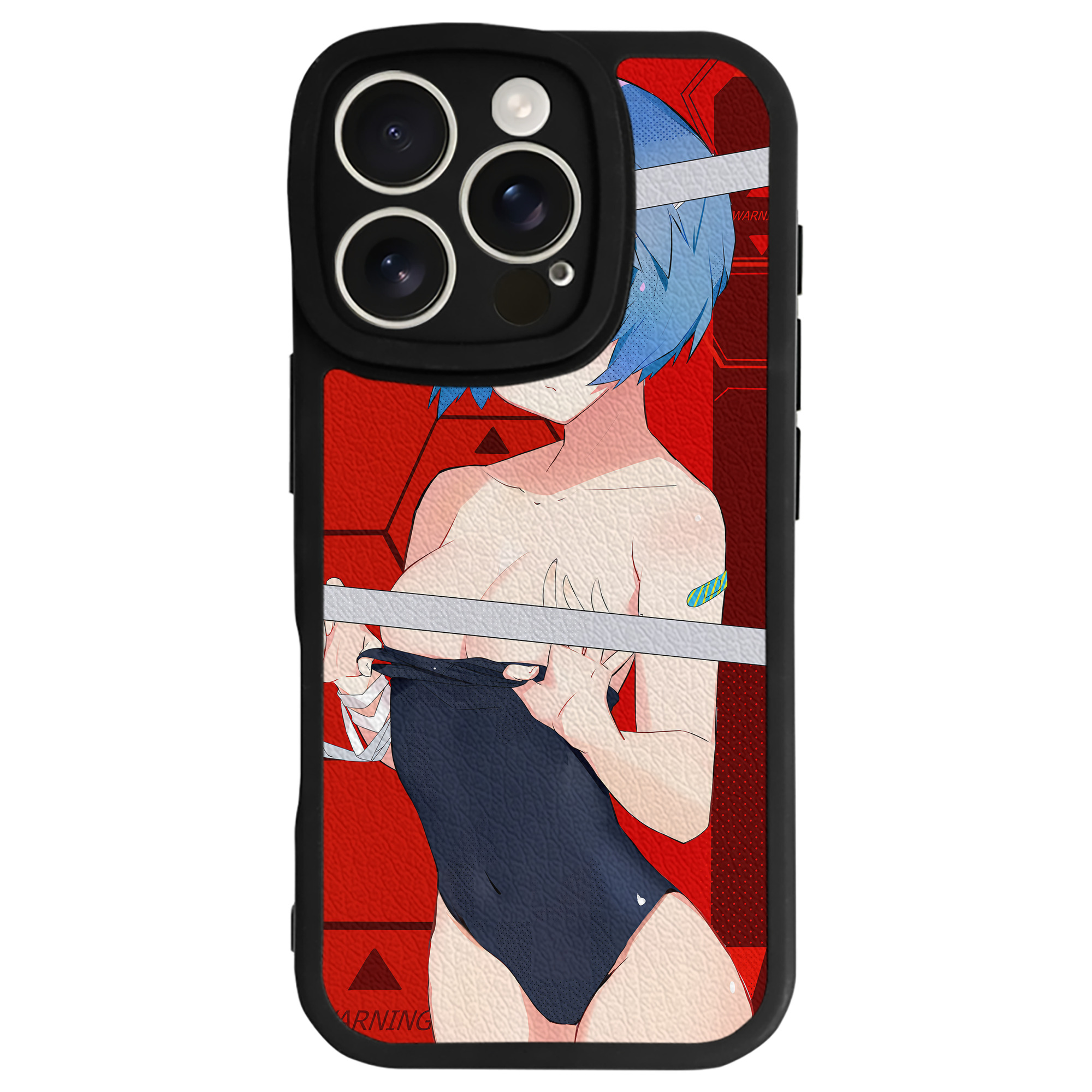 （画像用） EVA 新世紀エヴァンゲリオン 【iPhone 16シリーズ対応】シリコンスマホケース（レザー調） 材質：シリコン